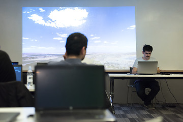 Image showing computer technology students