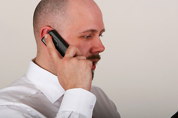 Image showing phone call