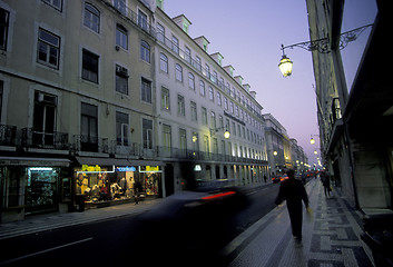 Image showing EUROPE PORTUGAL LISBON BAIXA CITY CENTRE