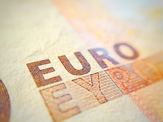 Image showing 50 euro banknote