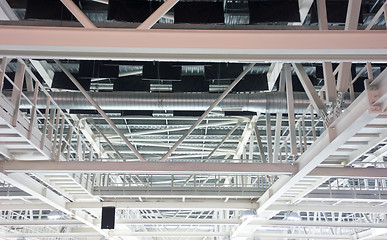 Image showing ceiling in stadium