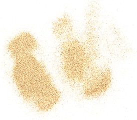 Image showing sand on white