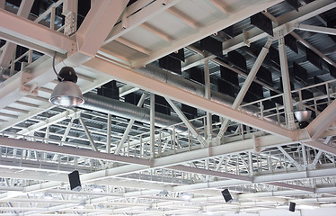 Image showing ceiling in stadium