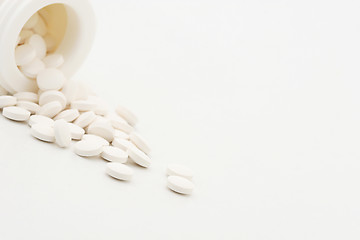 Image showing white pills