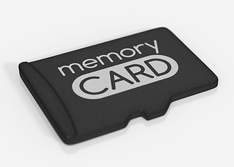 Image showing MicroSD memory card. 