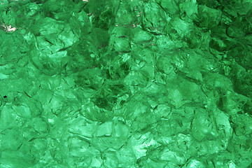 Image showing glowing green