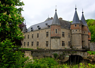 Image showing Old Castle in Spontin