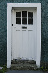 Image showing Old Irish door
