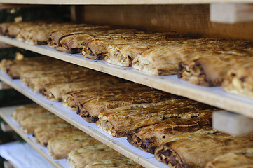 Image showing Strudel on a rack