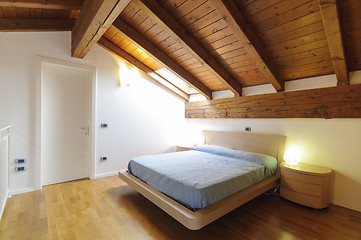 Image showing Attic bedroom