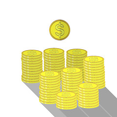 Image showing Gold Coins Icon.