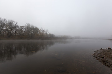 Image showing morning on the river