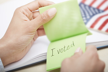 Image showing Voting