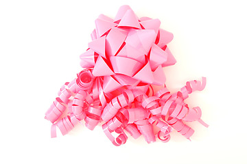 Image showing pink bow