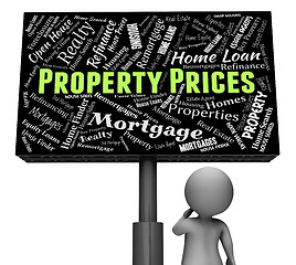 Image showing Property Prices Represents Real Estate And Apartments