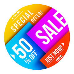 Image showing Big sale design