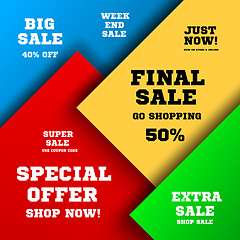 Image showing Big sale design