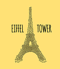 Image showing Eiffel Tower vector