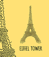 Image showing Eiffel Tower vector