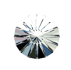 Image showing Diamond in top view. Vector illustration