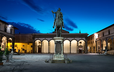 Image showing Piazza della Santissima Annunziata