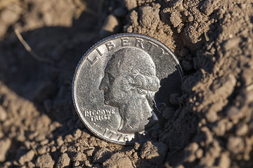 Image showing coin on the ground