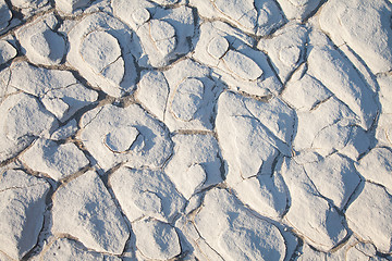 Image showing Salt desert background