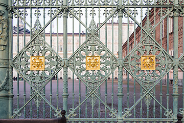 Image showing Royal Palace Fence