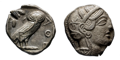 Image showing Tetradrachm of Athens IV century BC