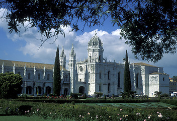 Image showing EUROPE PORTUGAL LISBON BELEM JERONIMOS MONASTERY