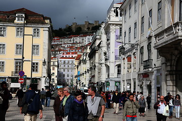 Image showing EUROPE PORTUGAL LISBON BAIXA CITY CENTRE