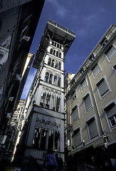 Image showing EUROPE PORTUGAL LISBON ELEVADOR DE SANTA JUSTA