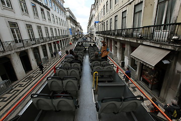 Image showing EUROPE PORTUGAL LISBON BAIXA CITY CENTRE