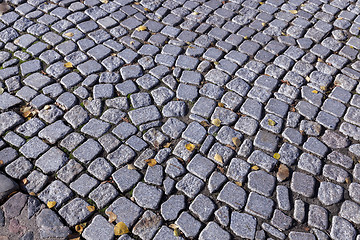 Image showing road of stones