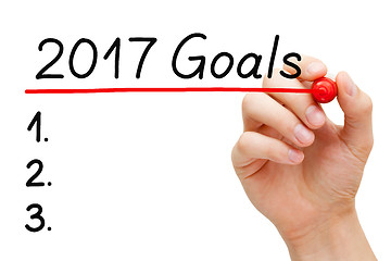 Image showing Goals List Year 2017