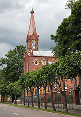 Image showing Evangelical-Lutheran Church in Pushkin