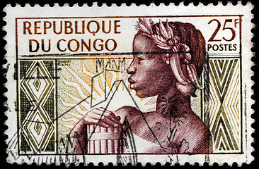 Image showing Congo Republic Stamp