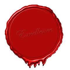 Image showing wax seal