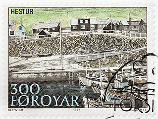 Image showing Hestur Island Stamp