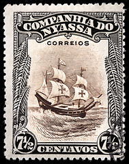 Image showing Sailing Ship Stamp