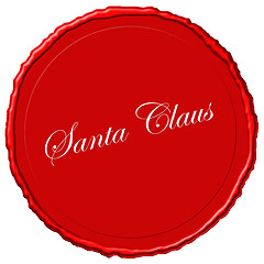 Image showing santa seal