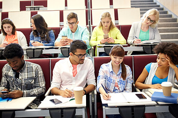 Image showing group of international students at lecture