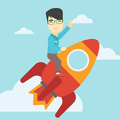 Image showing Business start up vector illustration.