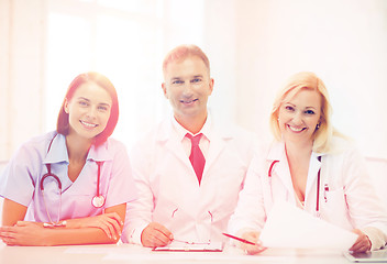 Image showing doctors on a meeting