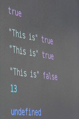 Image showing program code