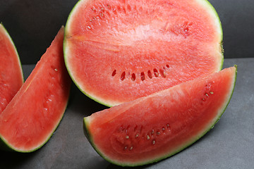 Image showing slice of Melon