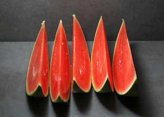 Image showing red slices