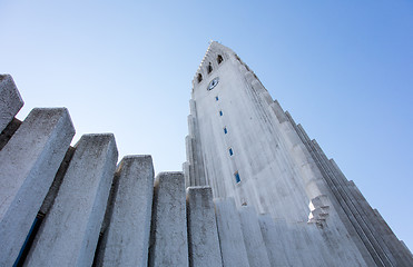 Image showing Hallgrimskirkja cathedral - Iceland