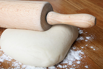 Image showing making bread