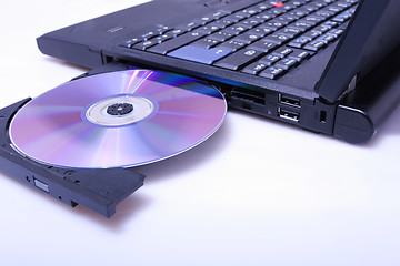 Image showing laptop dvd